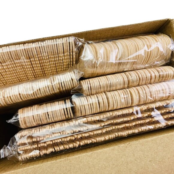 Eco Soul 350-Piece Wooden Cutlery Set 100% Eco-Friendly Biodegradable New - Picture 6 of 6